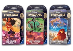 Disney Lorcana: Starter Deck Bundle of 3